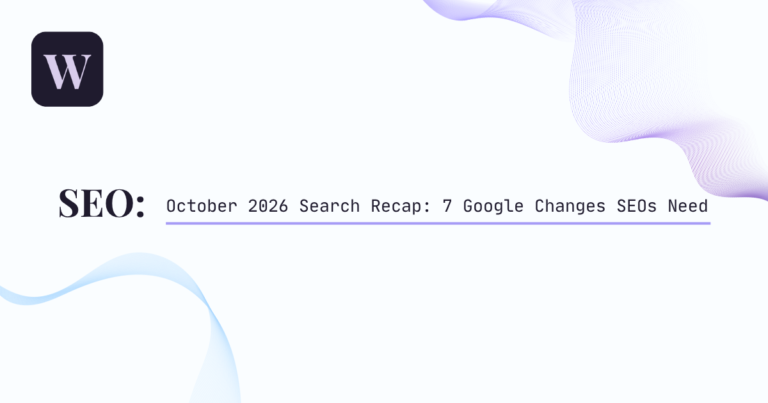 October 2026 Search Recap